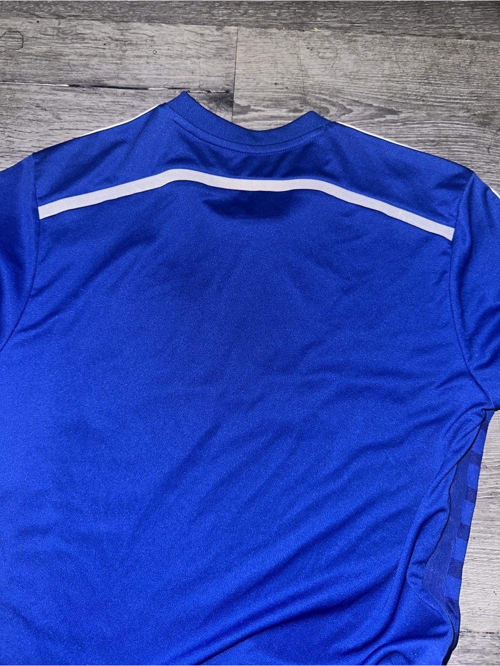adidas Chelsea Blue Short-Sleeve Football Jersey with Samsung Logo - Picture 6 of 6